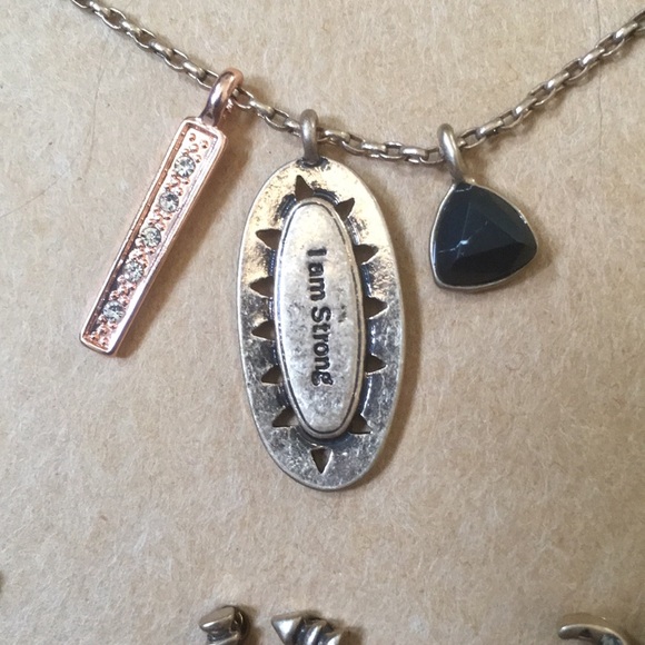 Urbanology Charm Necklace and Earring Set NWT - Picture 2 of 8